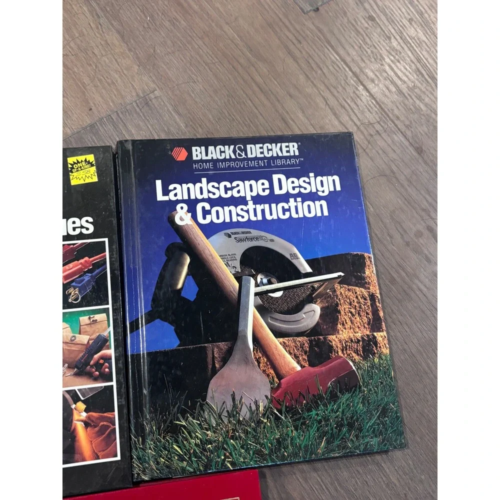 Black & Decker Home Improvement Library & Handyman Club DIY Books Set of 3